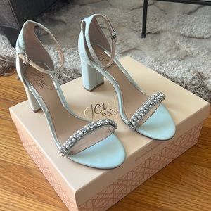 Jewel Badgley Mischka Daylann Ankle Strap Sandal